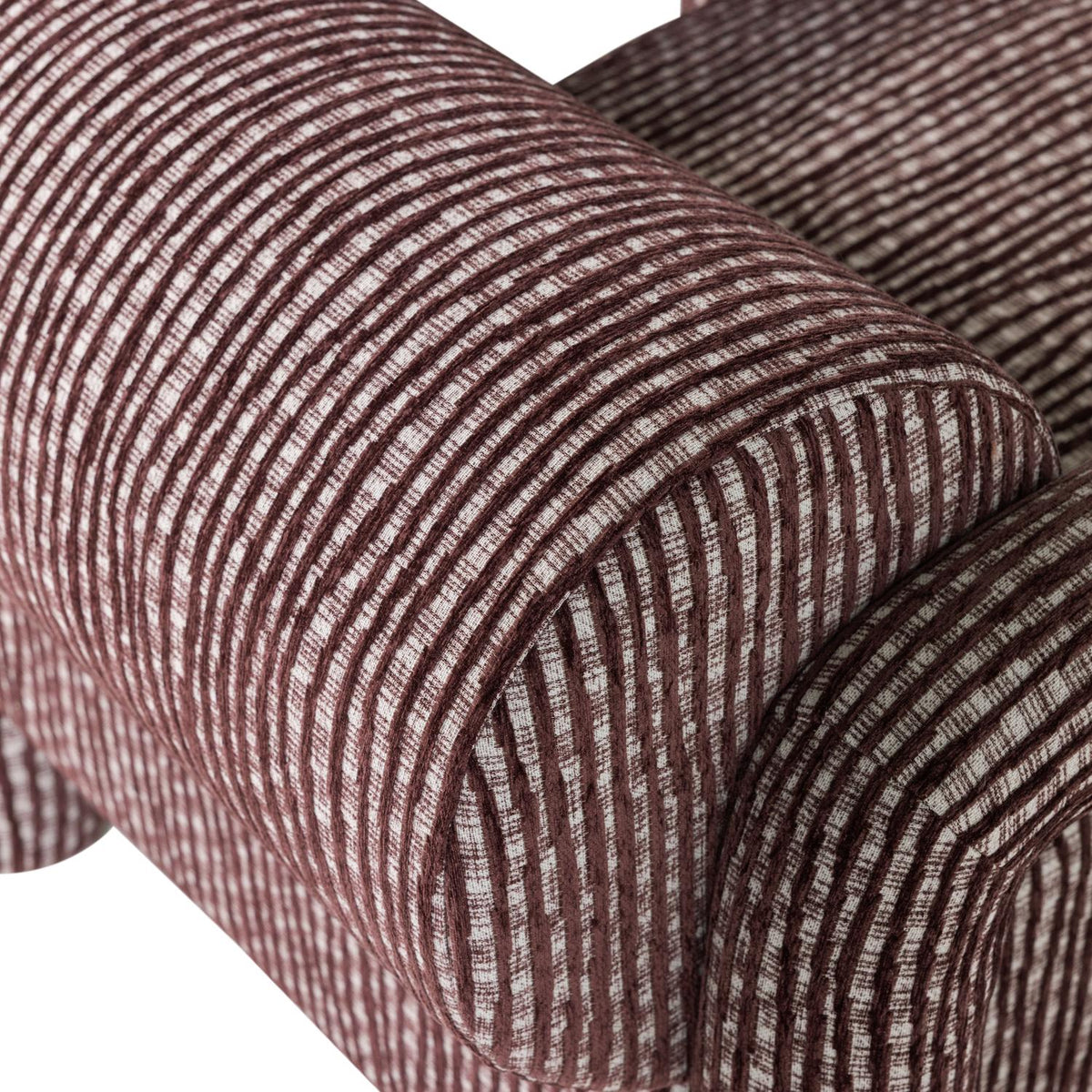 WOOOD Lenny fauteuil dessin Bordeauxrood