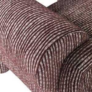 WOOOD Lenny fauteuil dessin Bordeauxrood