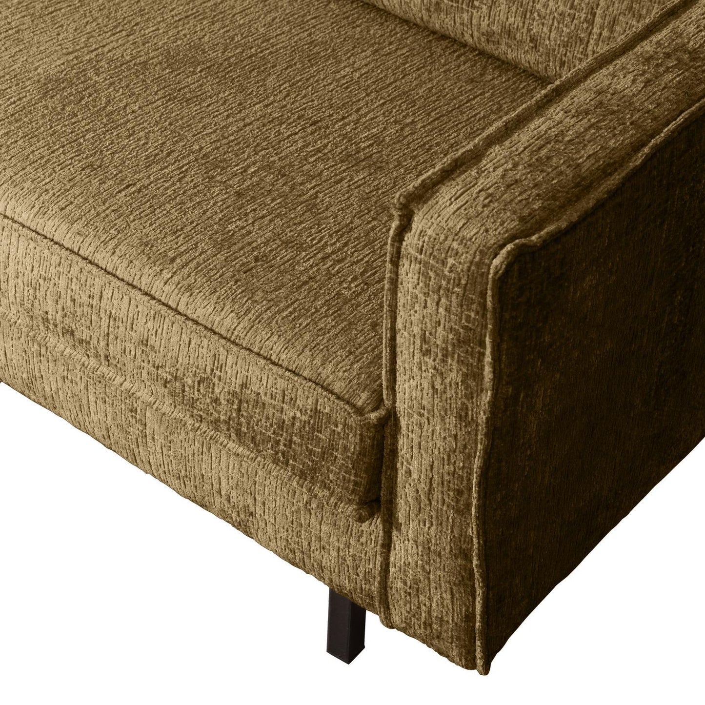 WOOOD Rodeo hoekbank links velvet Brass