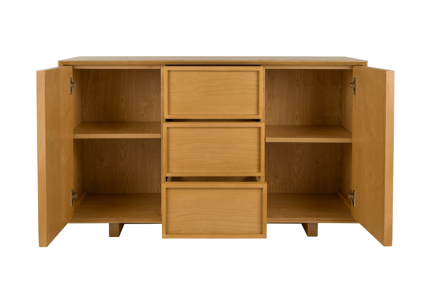 Zuiver Raster dressoir hoog Naturel