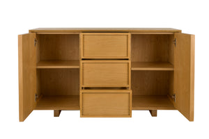 Zuiver Raster dressoir hoog Naturel