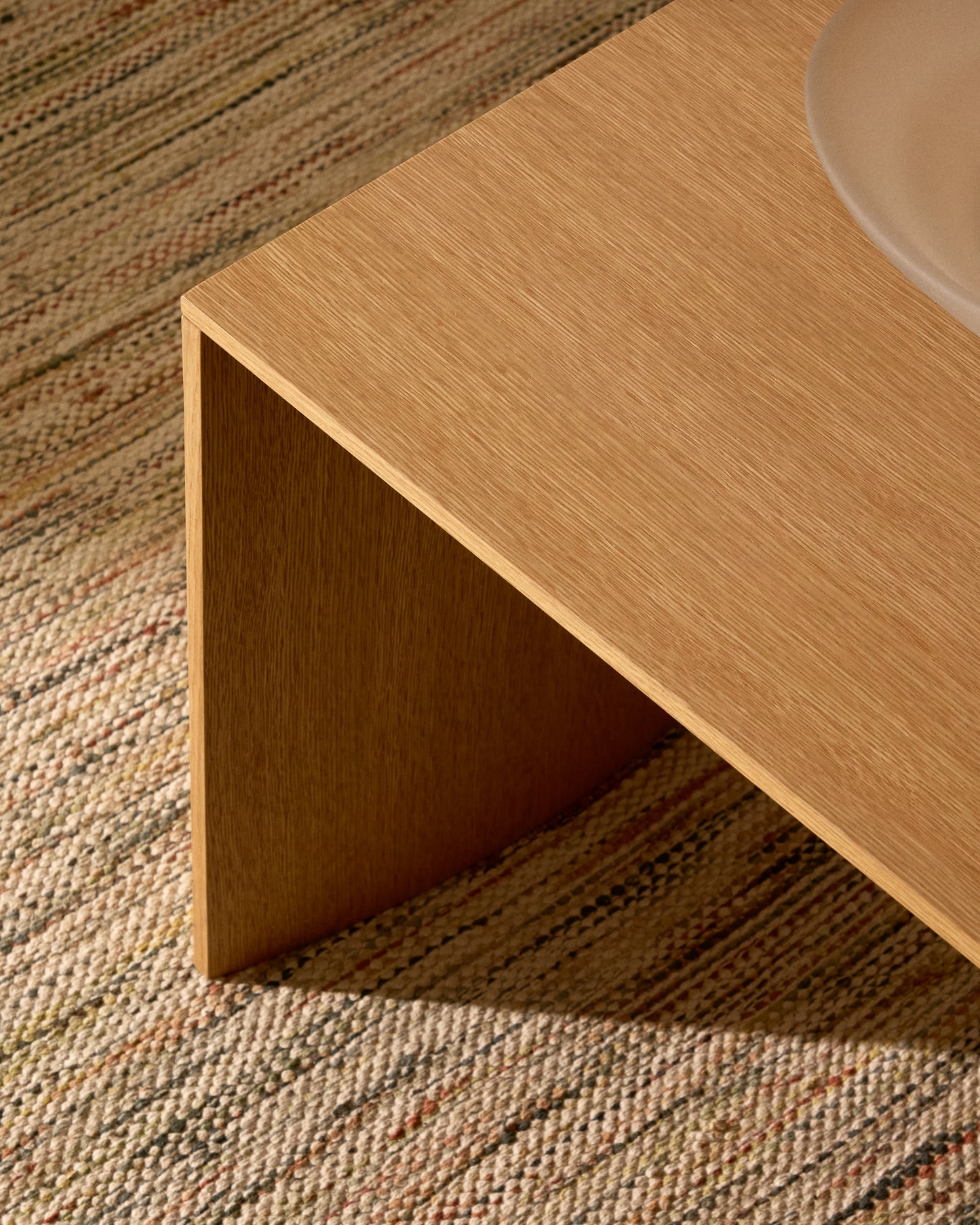Kave Home Litto bijzettafel Light brown