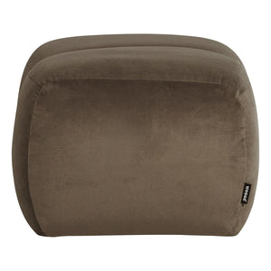 WOOOD Mojo poef velvet Taupe