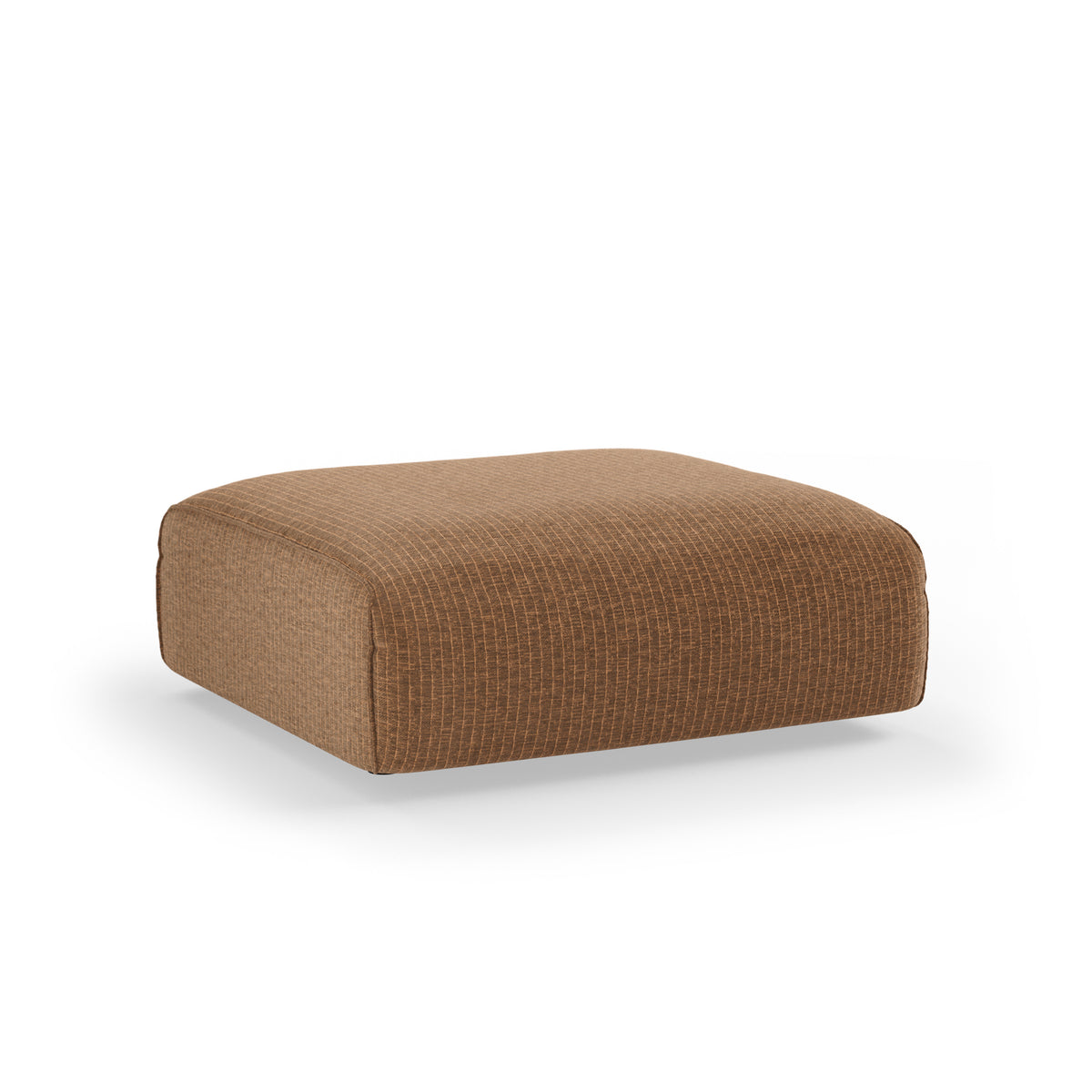 HKliving Flake hocker Corduroy Velvet Aged Gold
