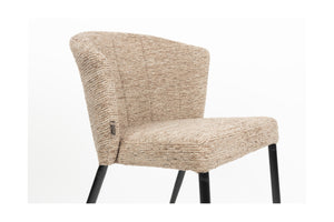 Dutchbone Georgia eetkamerstoel Soft Brown