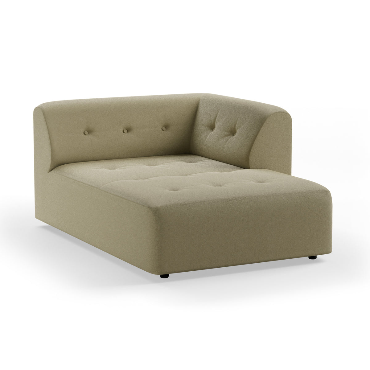 HKliving Vint bank right divan Knotted Sage