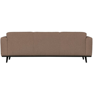 WOOOD Statement 3-zitsbank Bouclé Nougat