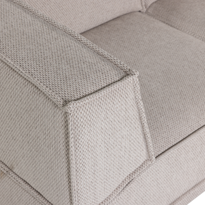 WOOOD Manu 3-zitsbank chaise longue rechts Naturel
