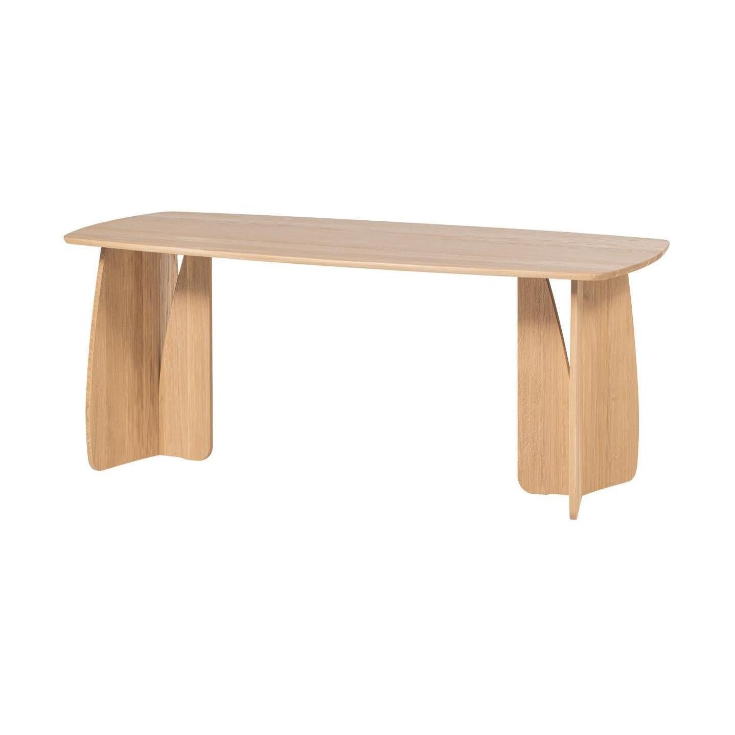 WOOOD Veere eettafel 180x100 cm Naturel