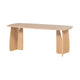 WOOOD Veere eettafel 180x100 cm Naturel