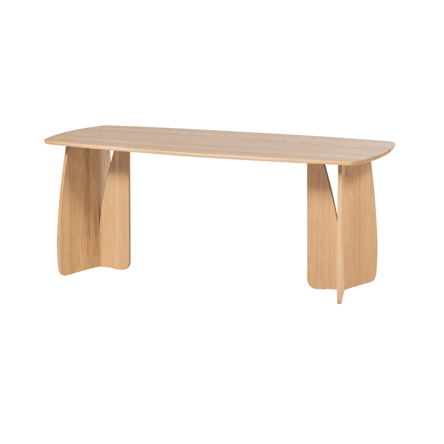WOOOD Veere eettafel 180x100 cm Naturel