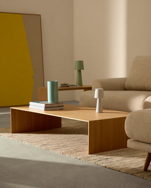 Kave Home Litto bijzettafel Light brown