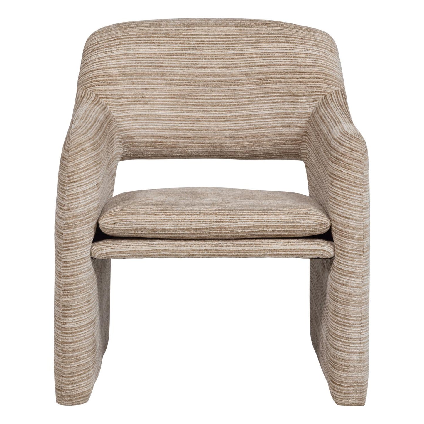 WOOOD Lyric fauteuil Streep Naturel