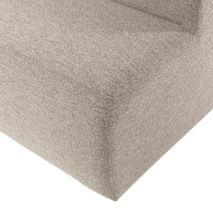 WOOOD Mojo Base eetkamerbank 164 cm bouclé Beige