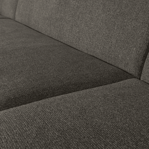 WOOOD Sloping U-vorm bank Grijs/Zwart Melange