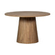 WOOOD Maan eettafel rond Ø120 cm Walnoot