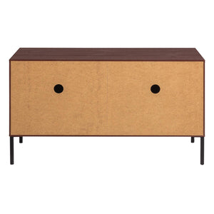 WOOOD New Gravure tv-meubel 100 cm Bordeauxrood