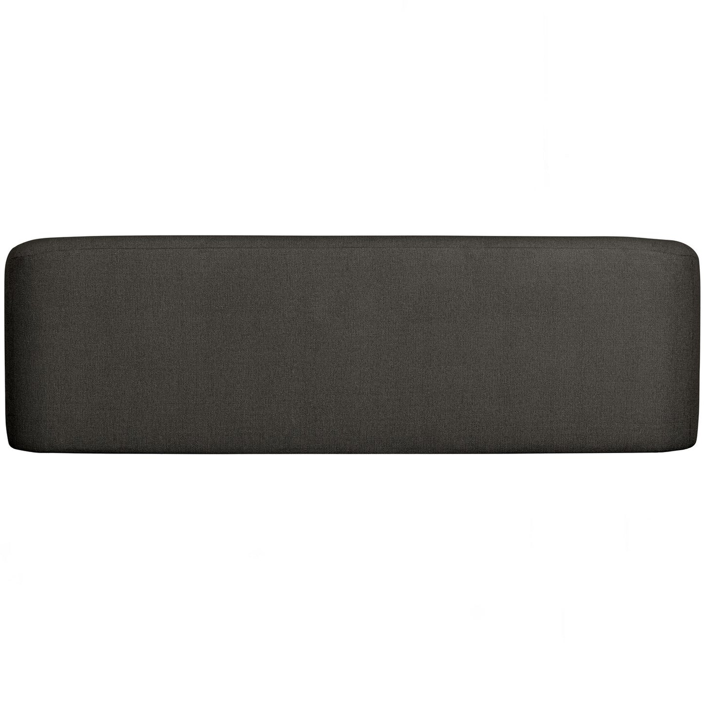 WOOOD Sloping 3-zits bank Grijs/Zwart Melange