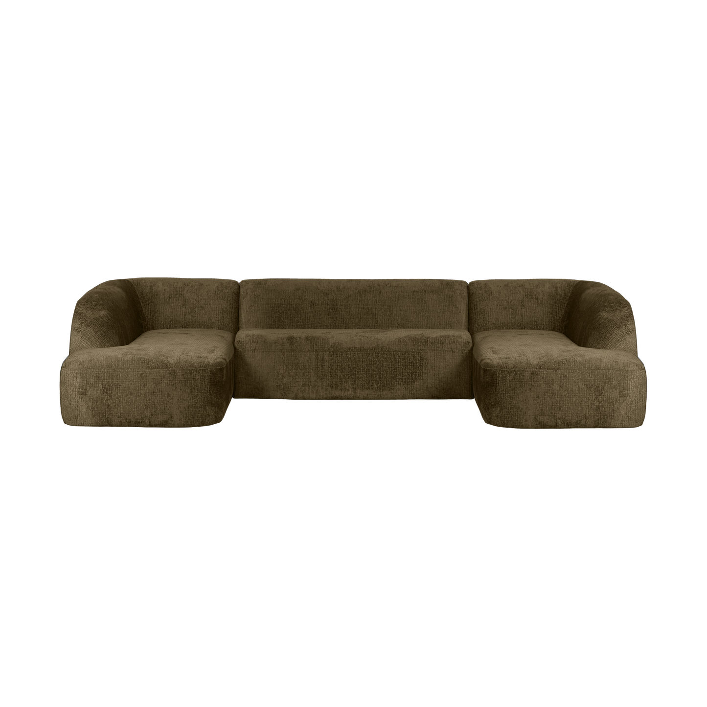 WOOOD Sloping U-vorm bank velvet Bonsai