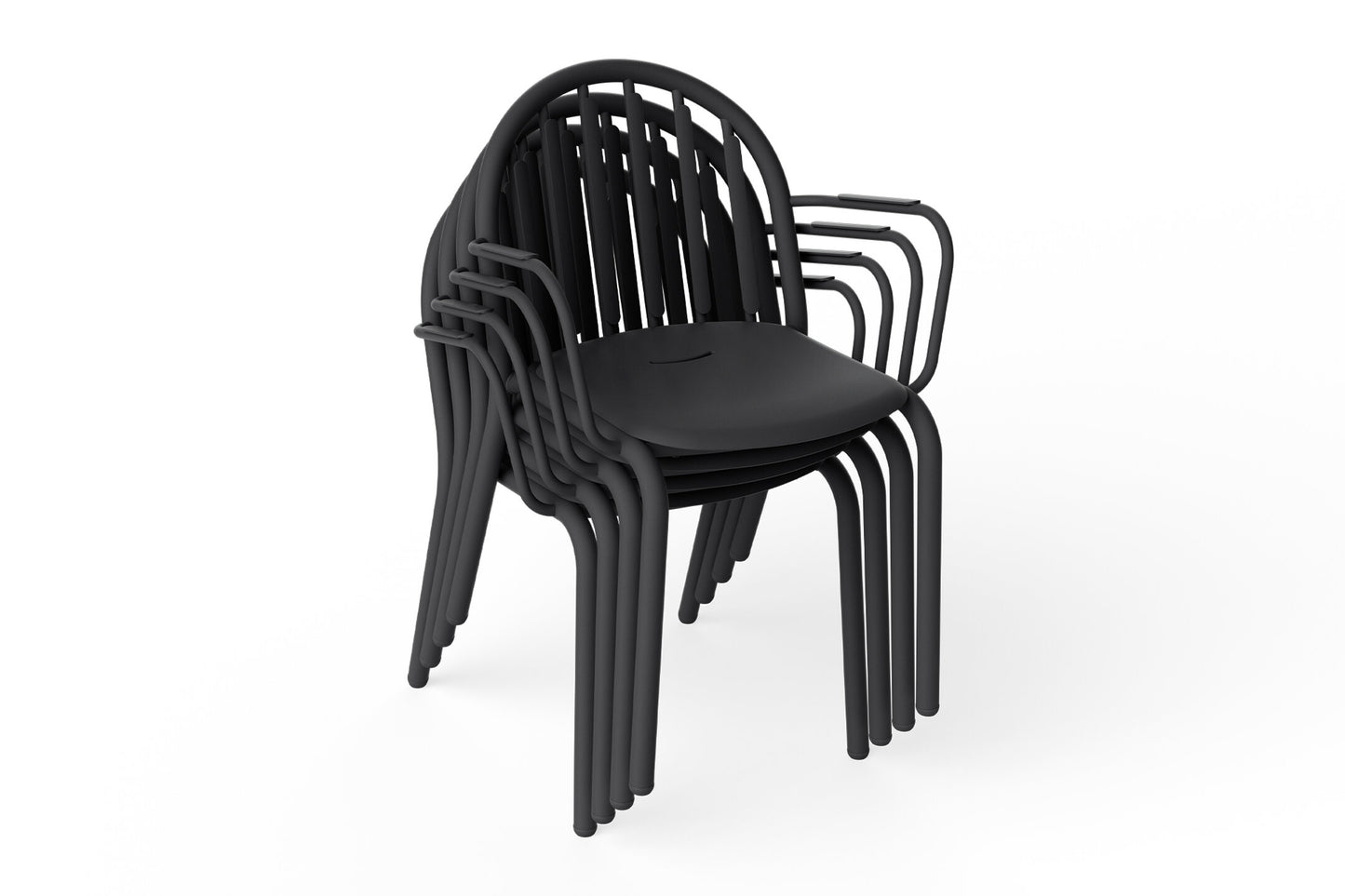 Fatboy Fred's tuinstoel met arm Anthracite