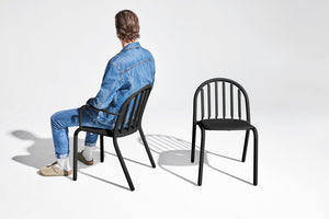 Fatboy Fred's tuinstoel met arm Anthracite