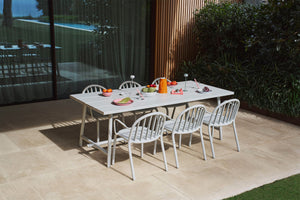 Fatboy Fred's tuintafel 220x100 cm Light Grey