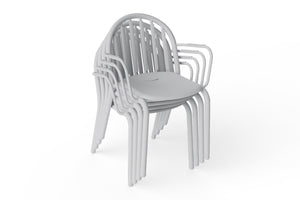 Fatboy Fred's tuinstoel met arm Light Grey