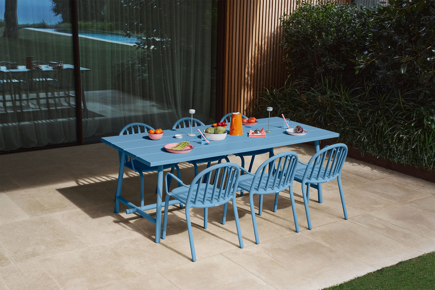 Fatboy Fred's tuinstoel met arm Anthracite
