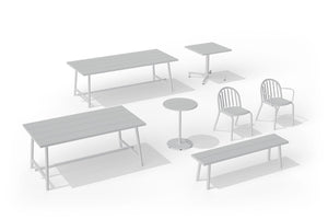 Fatboy Fred's Bench tuinbank Light Grey