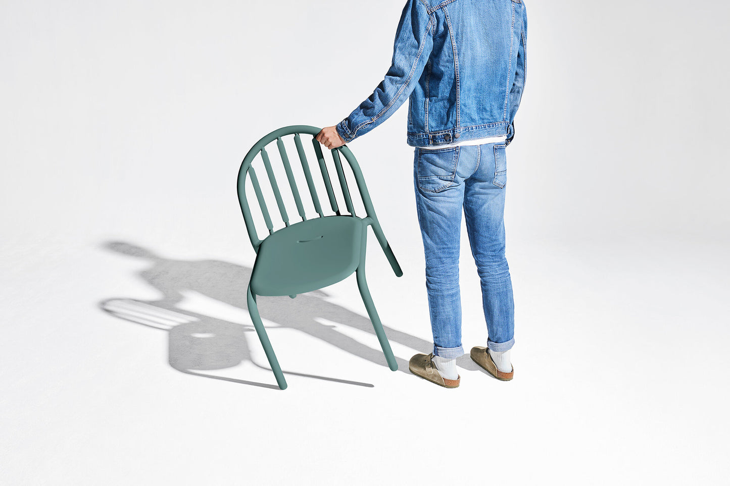 Fatboy Fred's tuinstoel Dark Sage