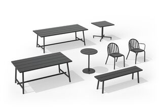 Fatboy Fred's Medium tuintafel 170x90 cm Anthracite