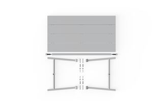 Fatboy Fred's Medium tuintafel 170x90 cm Light Grey