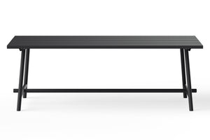 Fatboy Fred's tuintafel 220x100 cm Anthracite