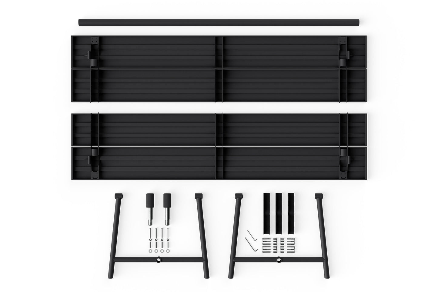 Fatboy Fred's tuintafel 220x100 cm Anthracite