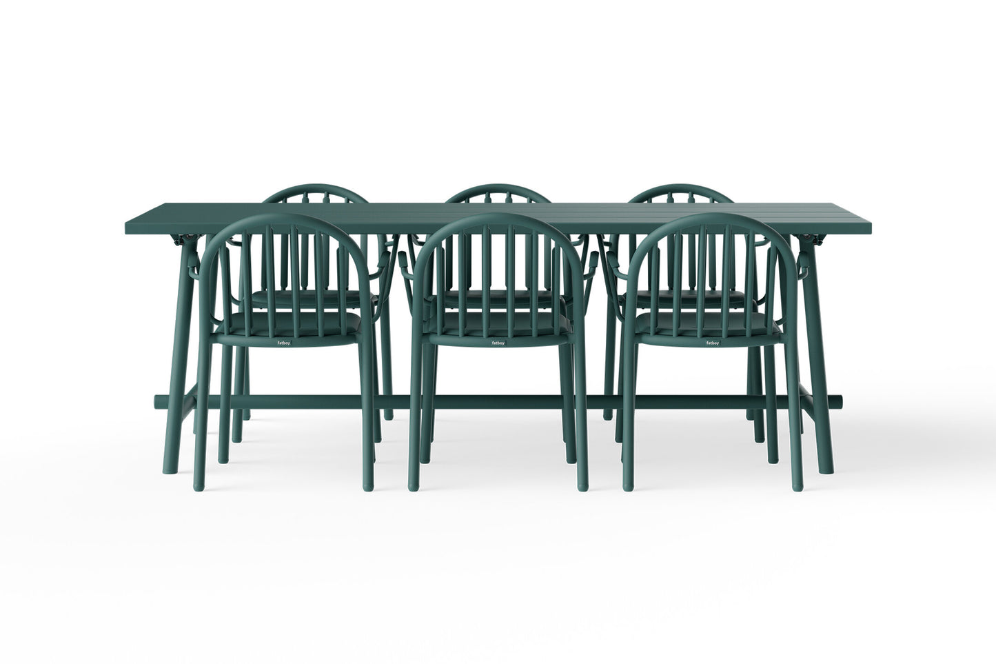 Fatboy Fred's tuintafel 220x100 cm Dark Sage