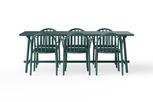 Fatboy Fred's tuintafel 220x100 cm Dark Sage