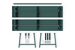 Fatboy Fred's tuintafel 220x100 cm Dark Sage