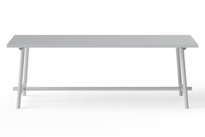 Fatboy Fred's tuintafel 220x100 cm Light Grey