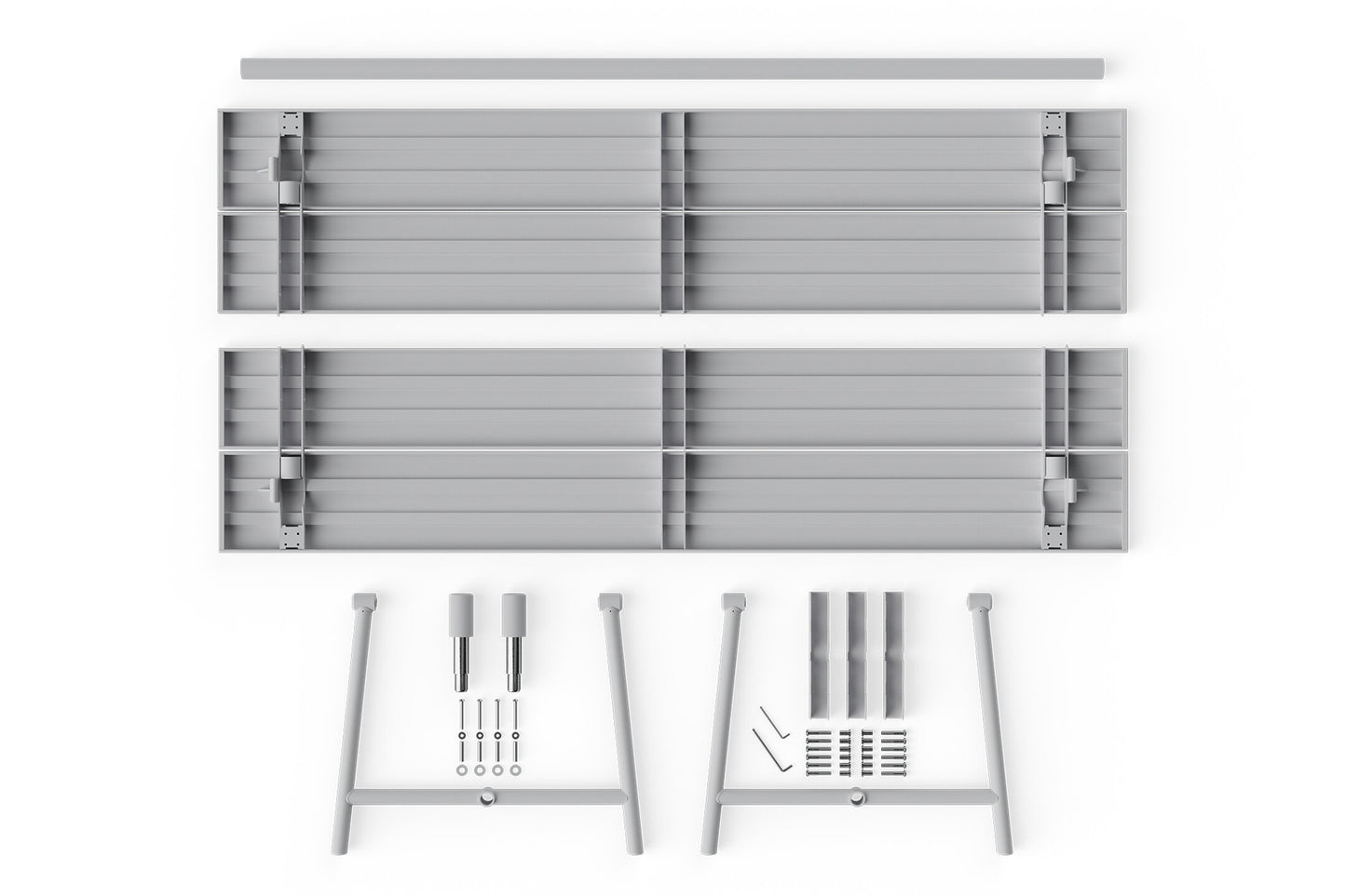 Fatboy Fred's tuintafel 220x100 cm Light Grey