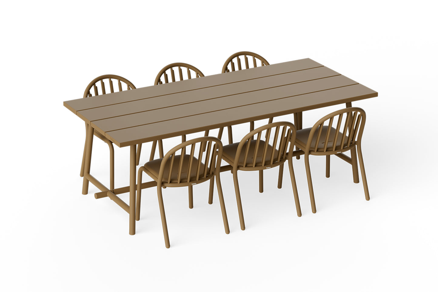 Fatboy Fred's tuintafel 220x100 cm Mochaccino