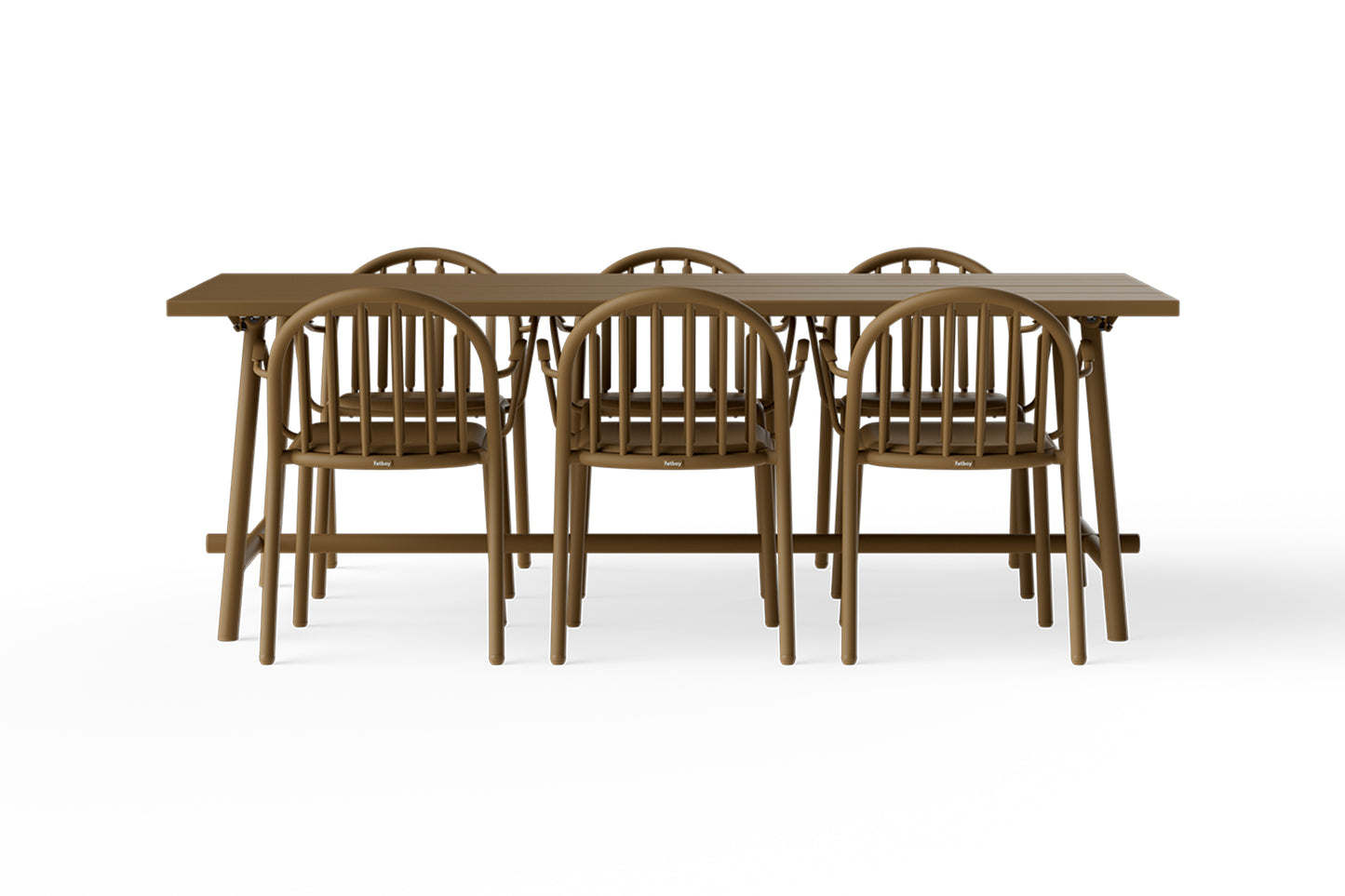 Fatboy Fred's tuintafel 220x100 cm Mochaccino