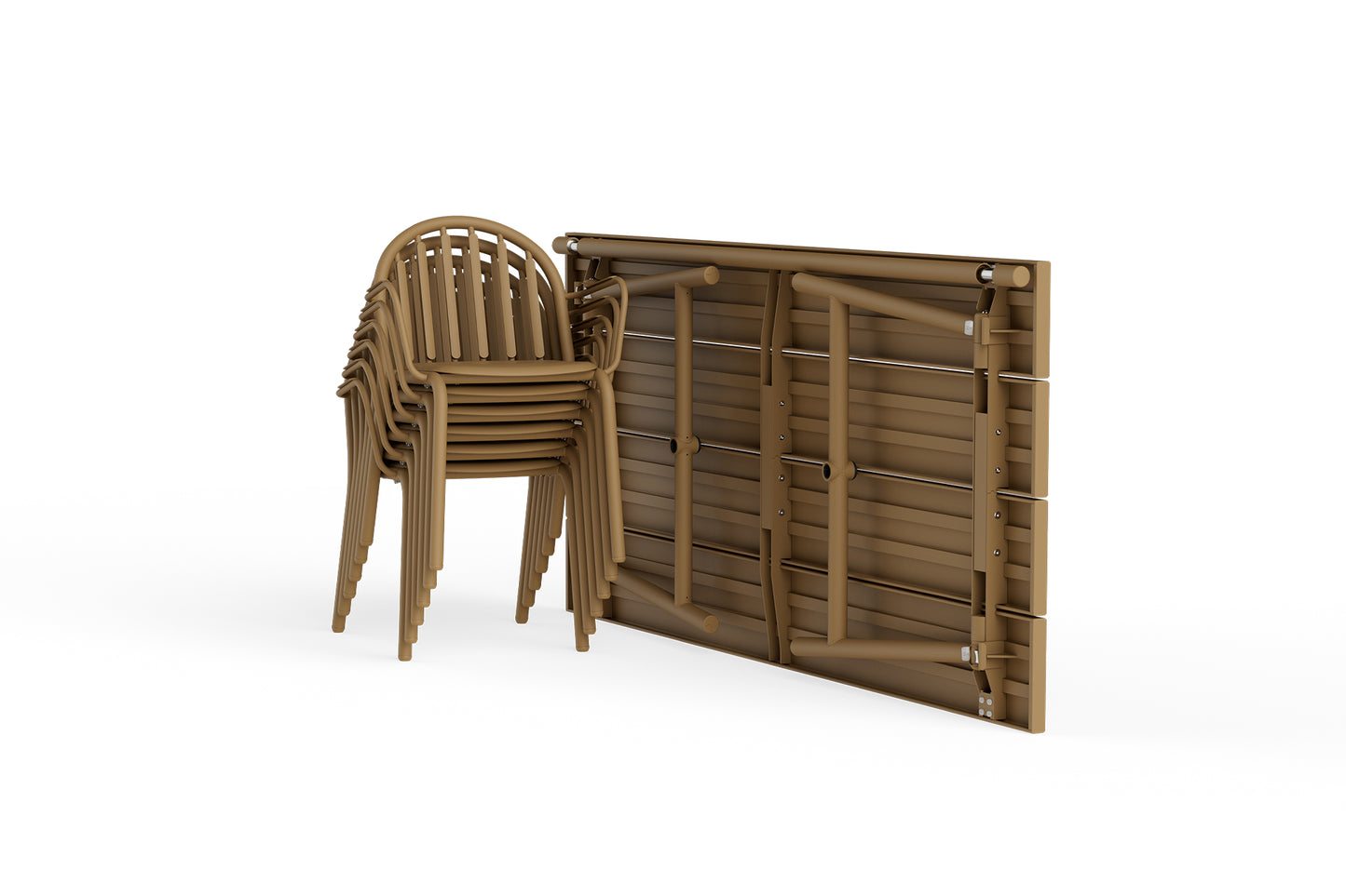 Fatboy Fred's tuintafel 220x100 cm Mochaccino