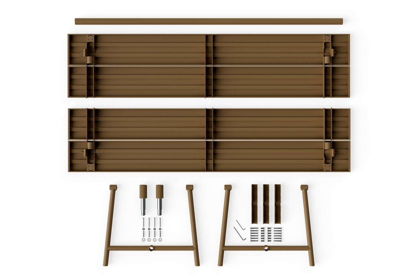 Fatboy Fred's tuintafel 220x100 cm Mochaccino
