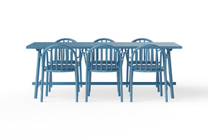Fatboy Fred's tuintafel 220x100 cm Wave Blue