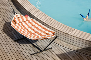 Fatboy Headdemock Superb Deluxe hangmat Stripe Orange Creme