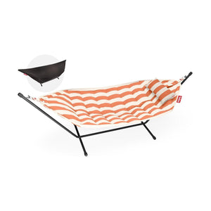 Fatboy Headdemock Superb Deluxe hangmat Stripe Orange Creme