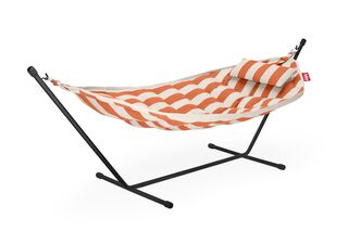 Fatboy Headdemock Superb Deluxe hangmat Stripe Orange Creme