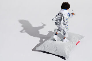Fatboy Junior zitzak canvas recycled Cool Grey