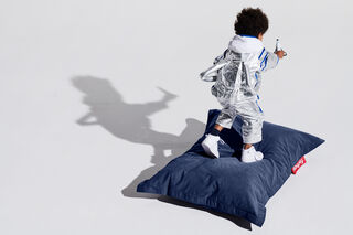 Fatboy Junior zitzak canvas recycled Crown Blue