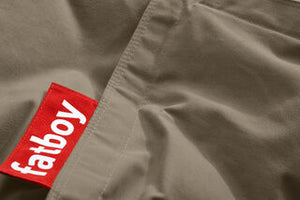 Fatboy Junior zitzak canvas recycled Taupe Grey